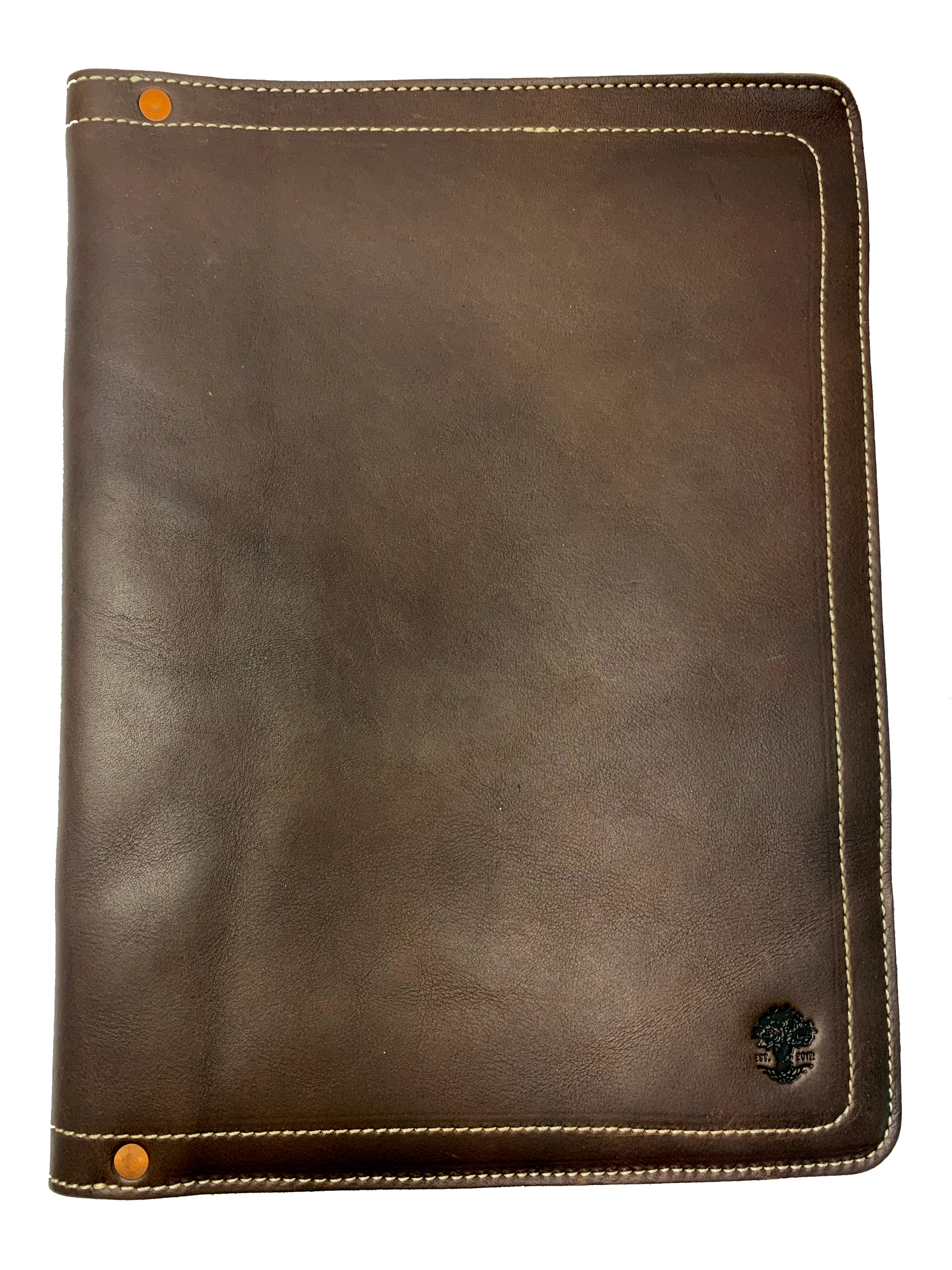 Small Leather Notepad Holder - Leather Legal Padfolio by the Oak River ...